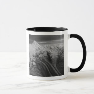 Tasse États-Unis, Alaska, Parc national Denali, Vue aéri