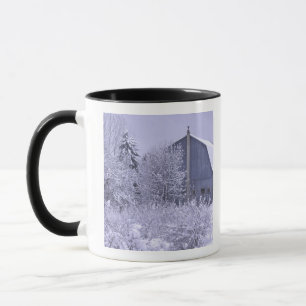 Tasse États-Unis, Michigan, Rochester Hills. Bleu enneig