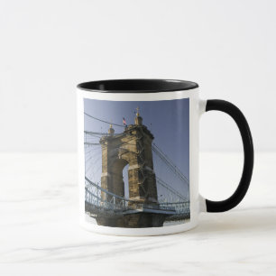 Tasse États-Unis, Ohio, Cincinnati : Roebling Suspension
