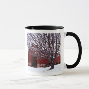 Tasse États-Unis, Virginie, comté de Fairfax, grange et