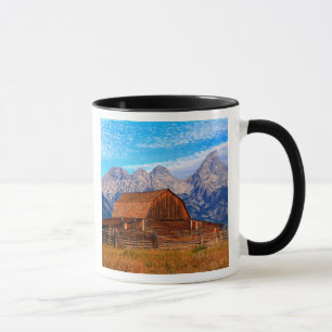 Tasse États-Unis, Wyoming, Parc national de Grand Teton.