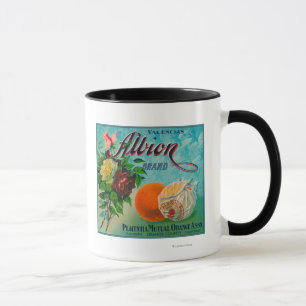 Tasse Étiquette de la marque Albion Citrus Crate