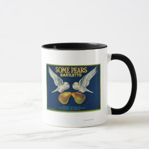 Tasse Étiquette de vitesse de poiresNapa, CA