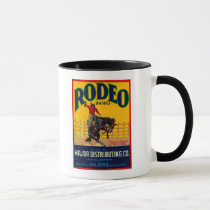 Tasse Étiquette Rodeo VegetableSalinas, CA