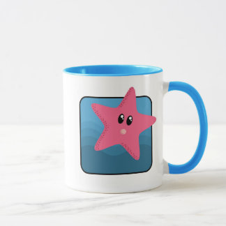 Tasse Étoiles de mer de bande dessinée