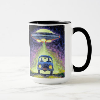 Tasse étrangère de bureau d'abduction de zombi !