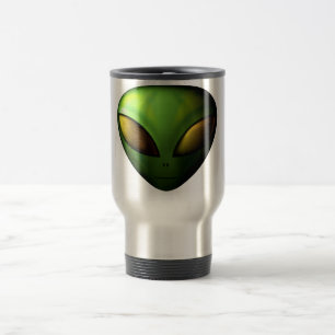 Tasse étrangère verte de voyage