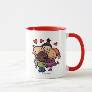 Tasse Étreinte de groupe de Leslie Patricelli avec des