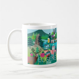 Tasse Eugene, Oregon 11oz oder 15oz