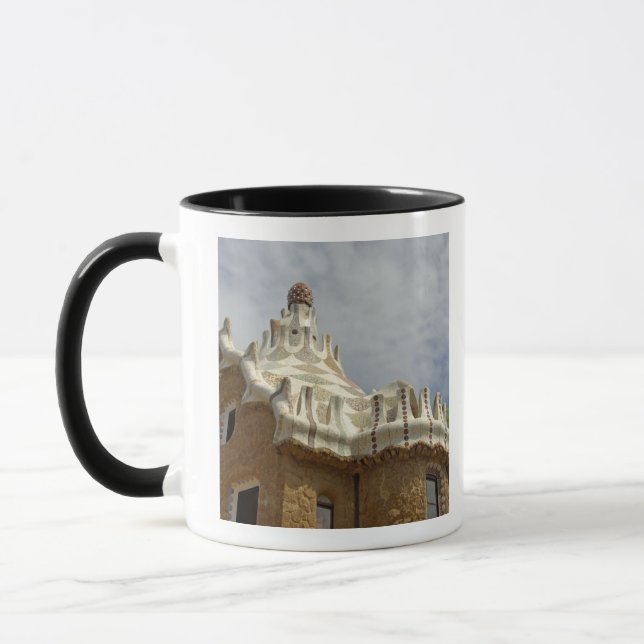 Tasse Europe, Espagne, Catalogne, Barcelone. Park Guell, (Gauche)