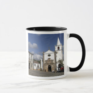 Tasse Europe, Portugal, Obidos. Église Santa Maria à