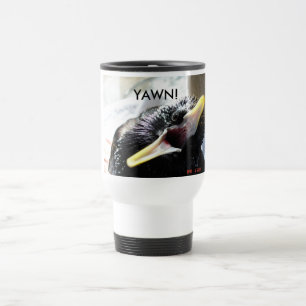Tasse européenne de voyage d'étourneau