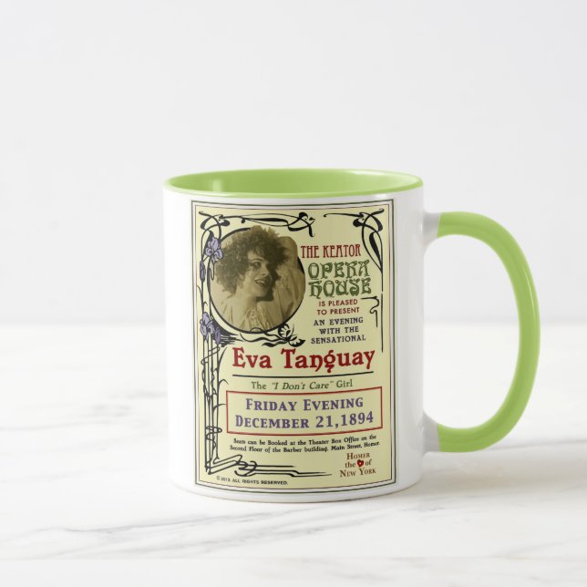 Tasse Eva Tanguay Keator Opéra Maison Art Nouveau Affich (Droite)
