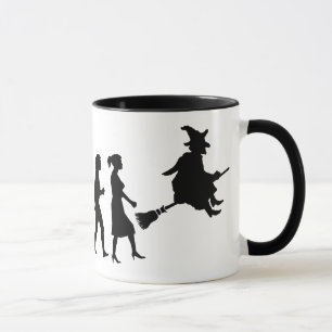 Tasse Évolution de sorcière