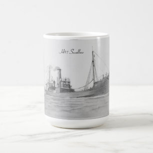Tasse ex de chalutier de coque de l'hirondelle H97