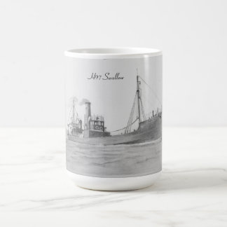 Tasse ex de chalutier de coque de l'hirondelle H97