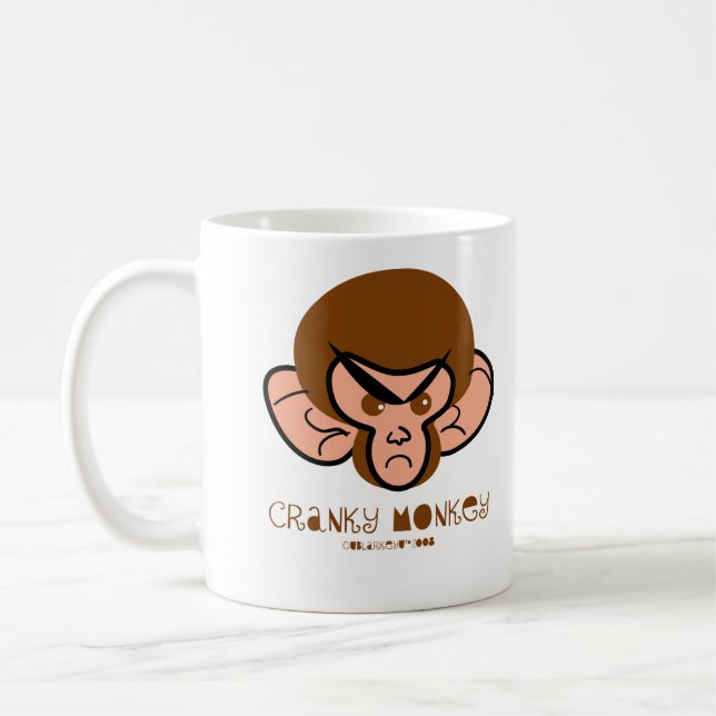 tasse excentrique de singe (Gauche)