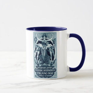 Tasse Expo internationale de Milan 1906