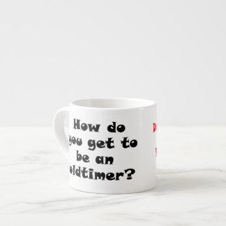 Tasse Expresso 12 Étape vieille plaisanterie