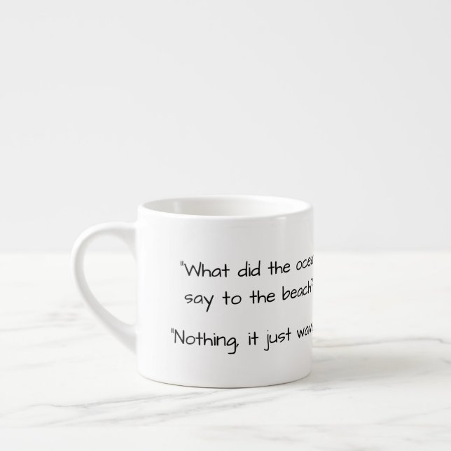 Tasse Expresso 1 sur 7 Papa plaisante Espresso Cup (Gauche)