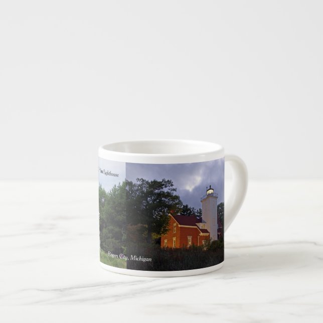 Tasse Expresso 40 Mile Point Lighthouse 2 pict espresso mug (Devant droit)