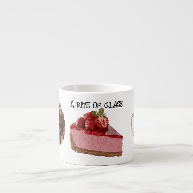 Tasse Expresso A Bite of Class (Devant)