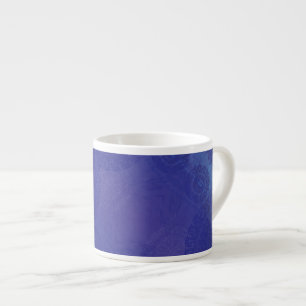 Tasse Expresso Acceptation Médaillons de violet violet bleu Ind