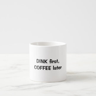 Tasse Expresso accro au pickleball
