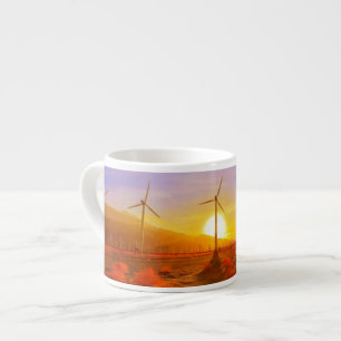 Tasse Expresso Actionné par le vent