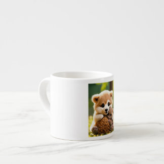 Tasse Expresso "Adorable Soeur & Baby Girl Animal Design Mug "