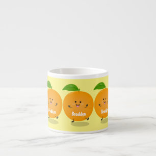 Tasse Expresso Agréable agrumes d'orange