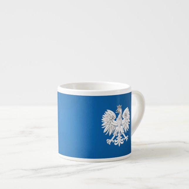 Tasse Expresso Aigle polonais (Devant droit)