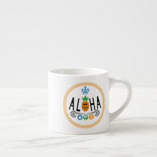 Tasse Expresso Aloha Design ananas - Spécialité Mug Espresso