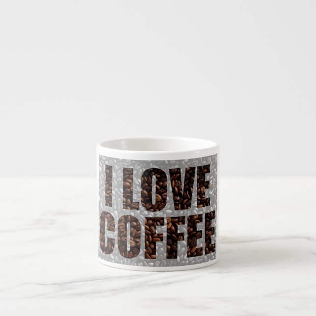 Tasse Expresso Amants de café (Devant)