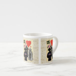 Tasse Expresso Amérique vintage