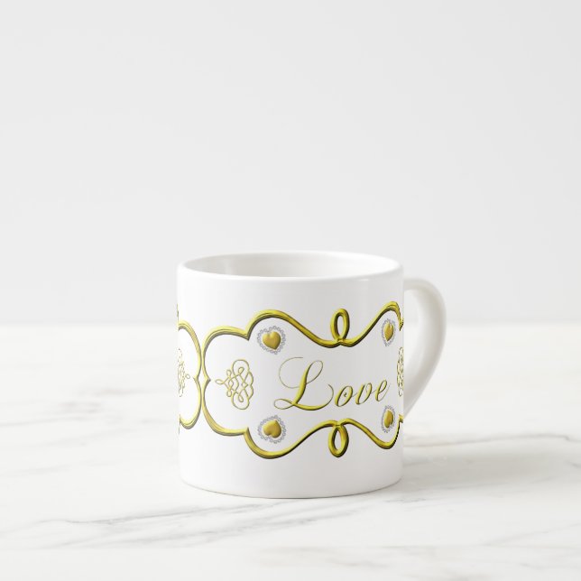 TASSE EXPRESSO AMOUR MUG ESPRESSO PARAITRÉ (Devant droit)