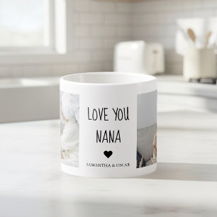 Tasse Expresso Amour Personnalisé Toi Nana   Cadeau Photo Personn