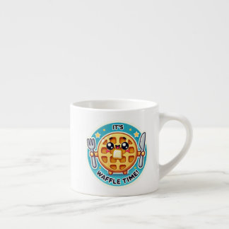 Tasse Expresso Amusante Mug gaufre avec design à l'envers