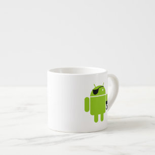 Tasse Expresso Android Robot