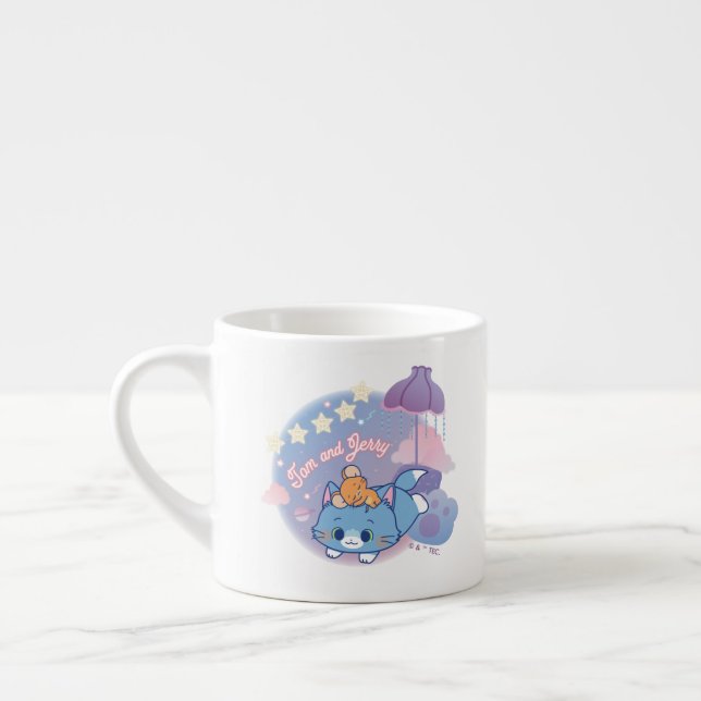 Tasse Expresso Anime Tom et Jerry Dreamy Nights (Gauche)
