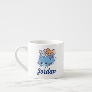 Tasse Expresso Anime Tom, Jerry et Tuffy