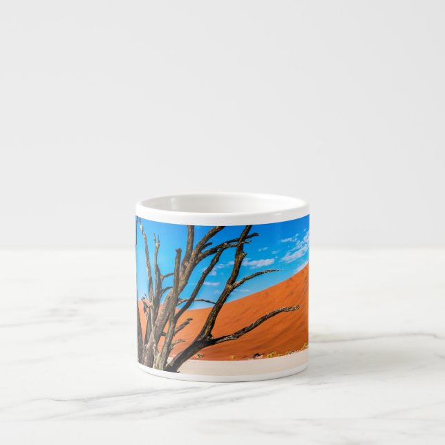 Tasse Expresso Arbre mort à Deadvlei, Namibie (Devant)