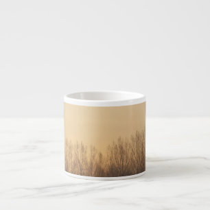 Tasse Expresso Arbres d'hiver