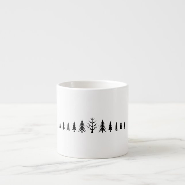 Tasse Expresso Arbres Mug (Devant)