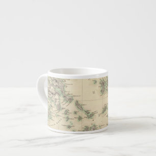 Tasse Expresso Archipel Grec, antique
