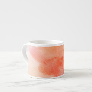 Tasse Expresso Arrière - plan peint à la main 3 d'aquarelle