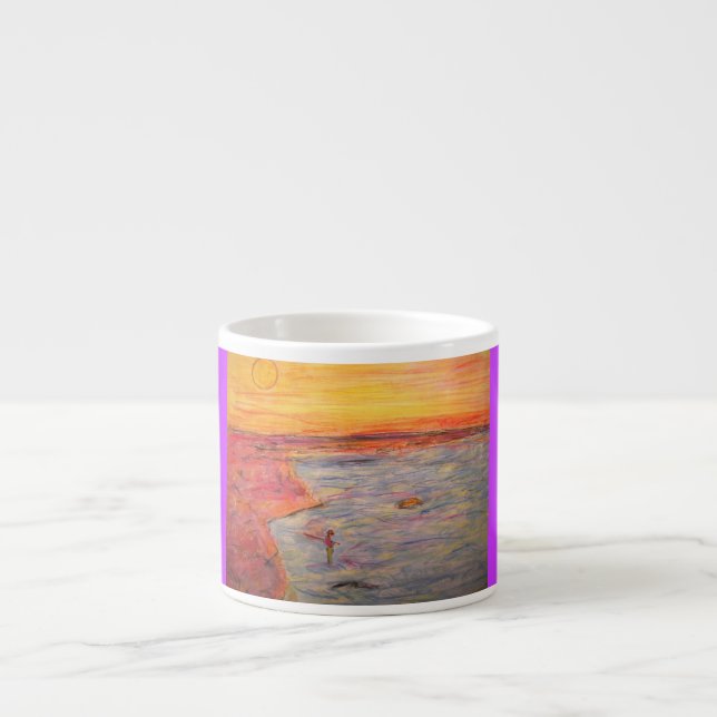 Tasse Expresso attachant un dessus (Devant)