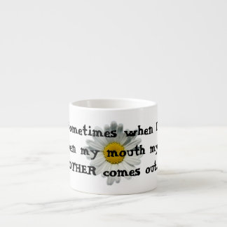 Tasse Expresso Attaquez parfois quand j'ouvre ma bouche.