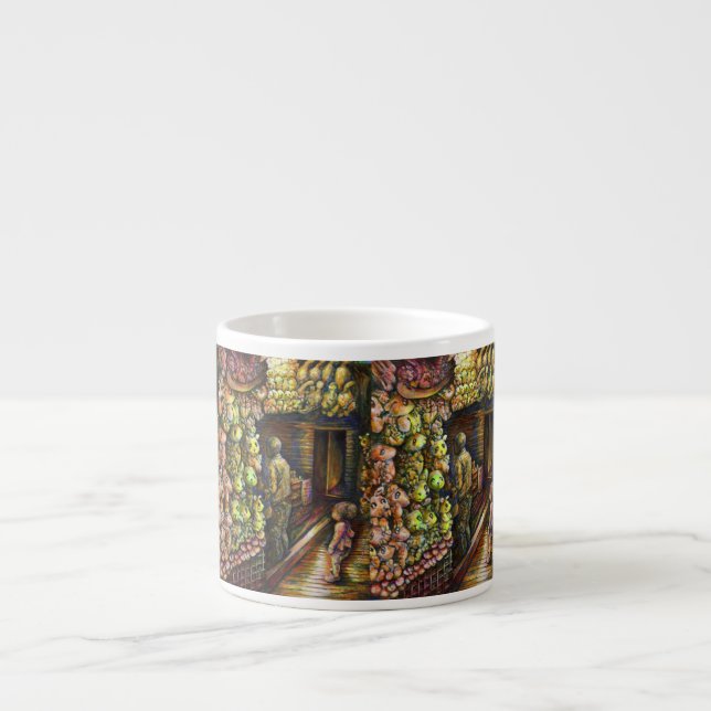 Tasse Expresso Au nord du cirque (Devant)