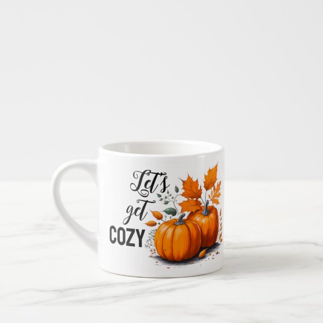 Tasse Expresso Automne cosy (Gauche)